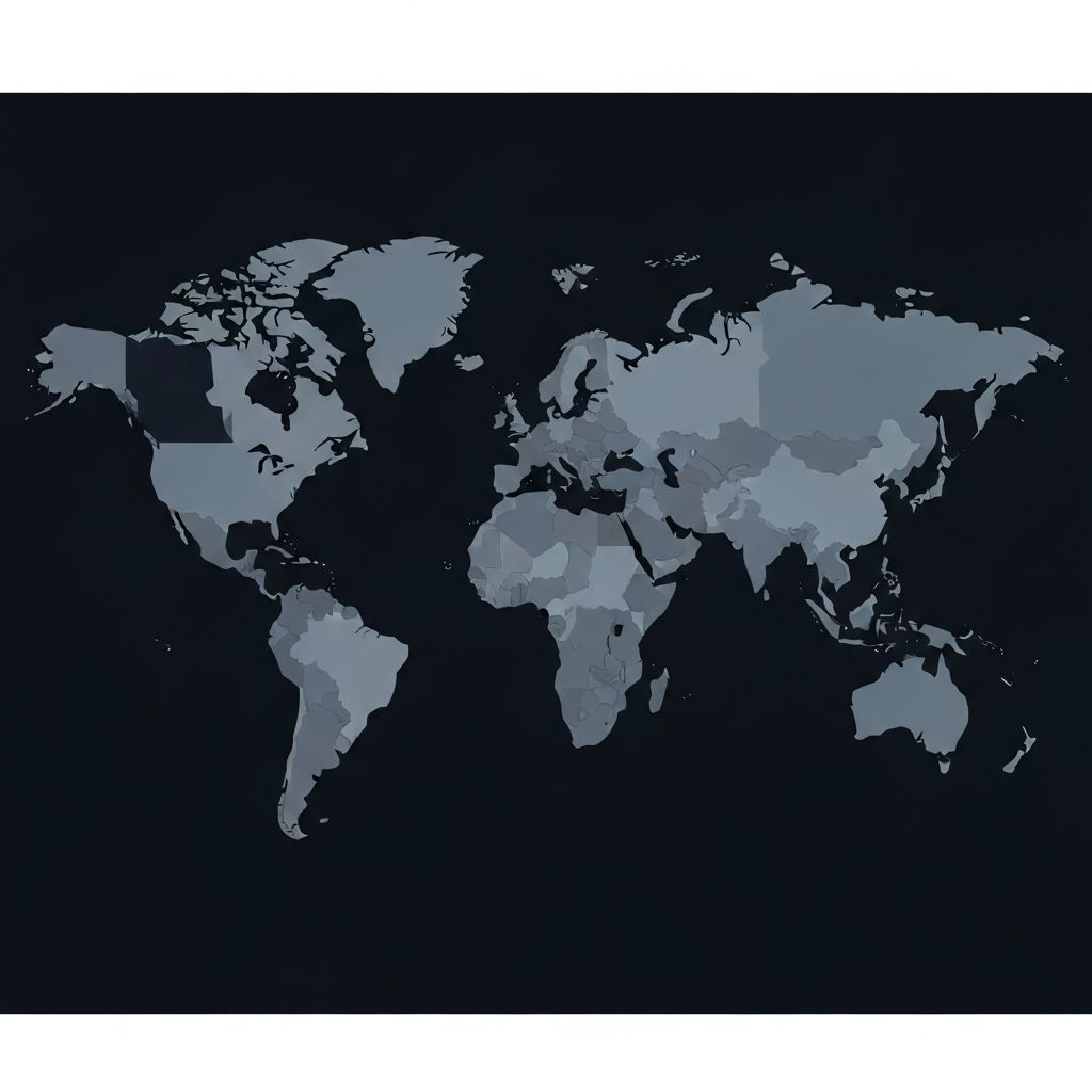 Global coverage map